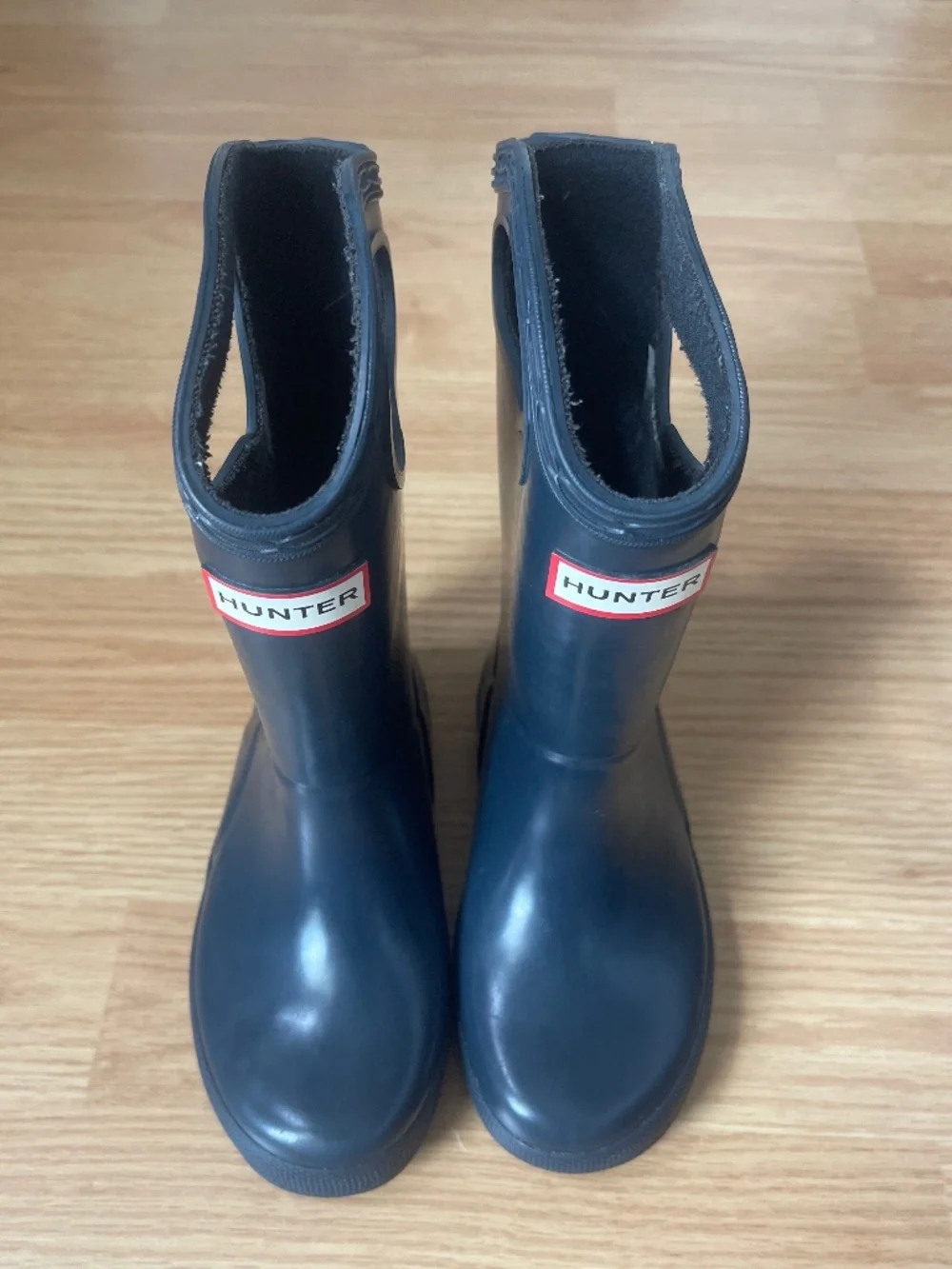 Hunter Toddler Navy Blue Classic Pull On Rain Boots Size 9